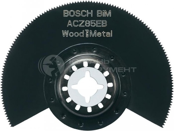 Насадка для мультитула Bosch Wood/Metal 85мм 2608661636
