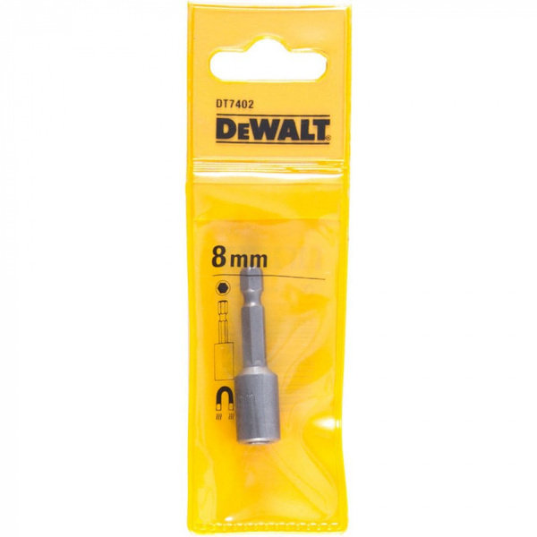 Головка торцевая магнитная DeWalt 8мм DT7402-QZ