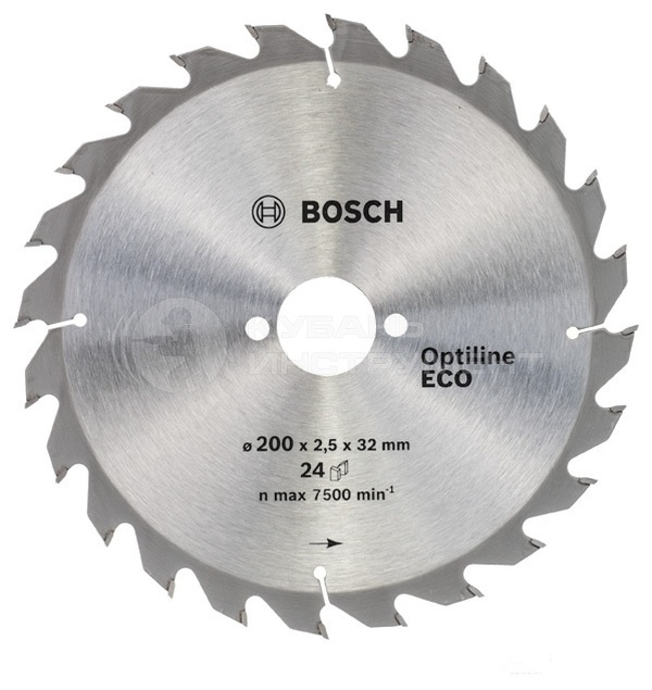 Диск пильный Bosch Optiline ECO 200*32*24 2608641791