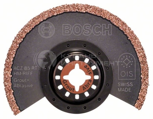 Насадка для мультитула Bosch HM-RIFF 85мм 2608661642