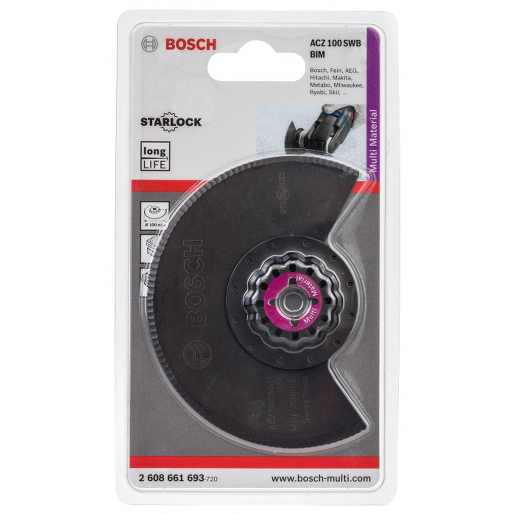 Нож сегментированный волнистый Bosch 2608661693