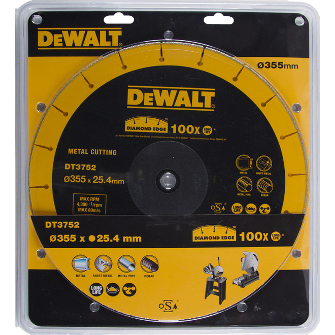 Диск алмазный DeWalt 355*25,4мм DT3752-QZ