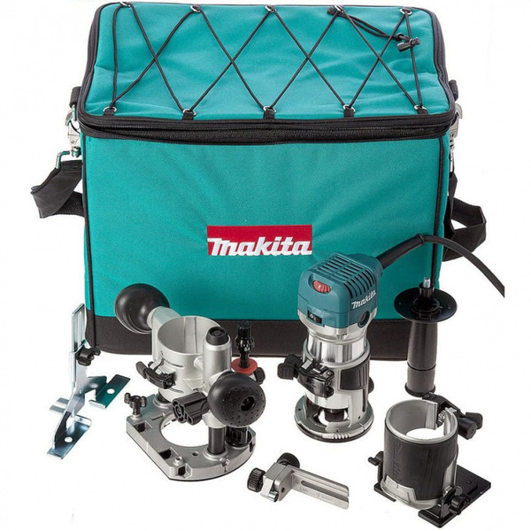 кромочный фрезер 6 и 8 мм makita rt0700cx2 арт 171195 Фрезер Makita RT0700CX2