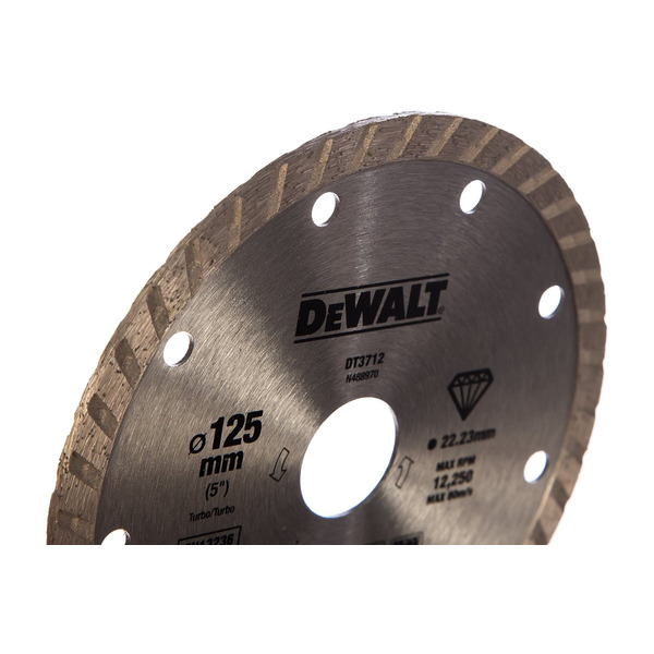 Диск алмазный DeWalt Turbo 125*2.2*22.2мм DT3712-QZ