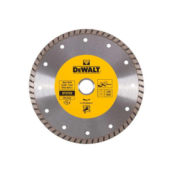 Диск алмазный DeWalt 180*2*22.2мм DT 3772