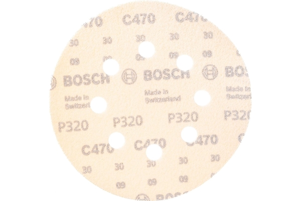 Шлифлисты Bosch 125мм К320 (2608607831)