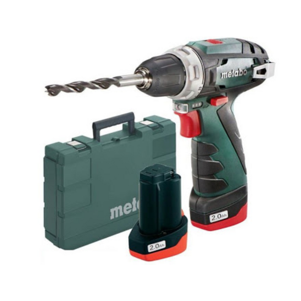 Аккумуляторная дрель-шуруповерт Metabo PowerMaxx BS (кейс) 600080500