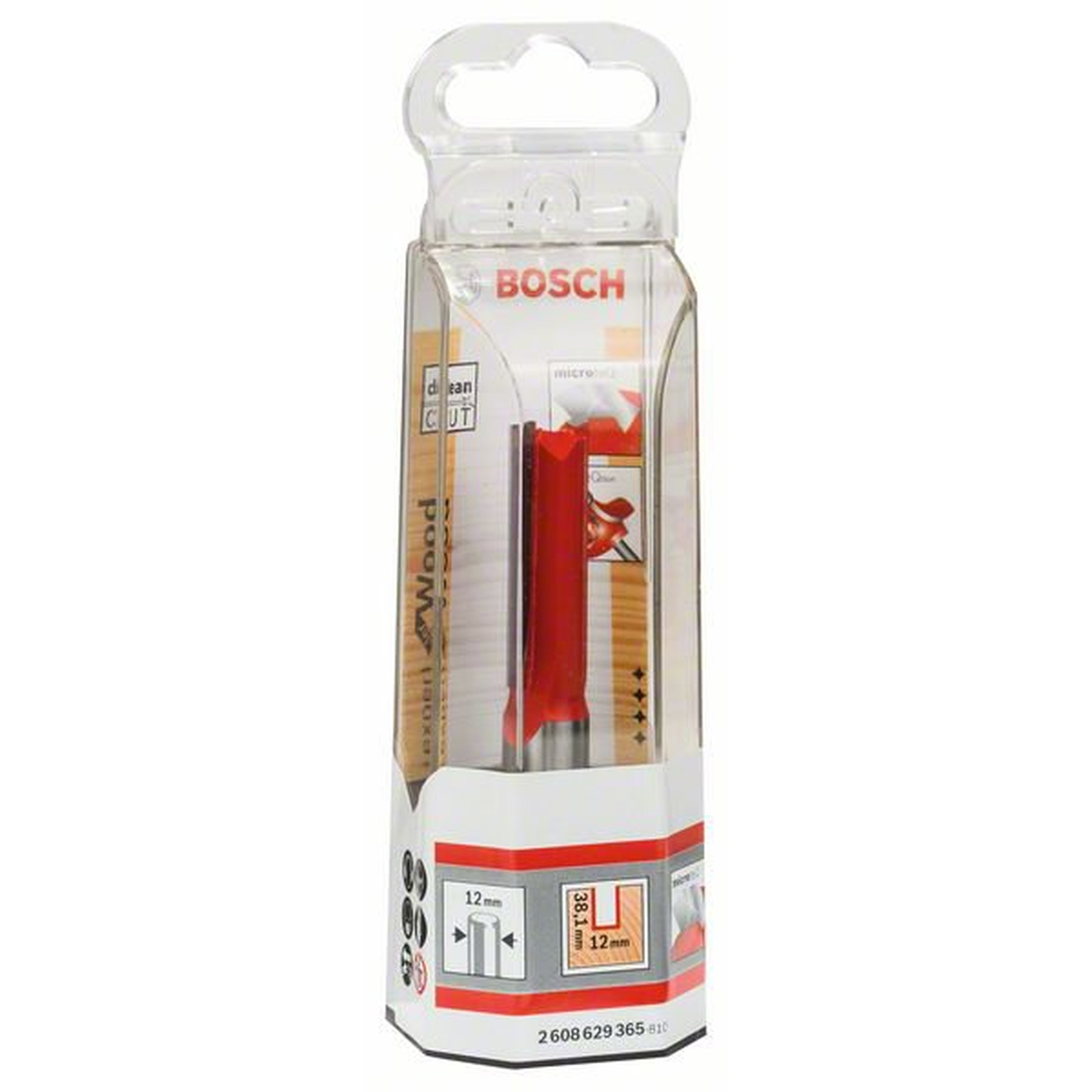 Фреза пазовая Bosch Expert S12/D12/L31,8 2608629365