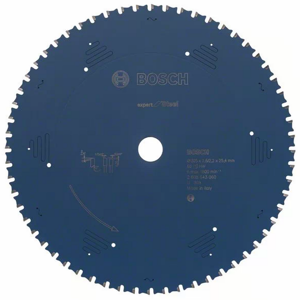 Диск пильный по стали Bosch EX SL B 305*25,4-60 2608643060