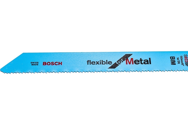 Полотно для сабельной пилы по металлу Bosch S922BF DIY (2шт) 2609256705