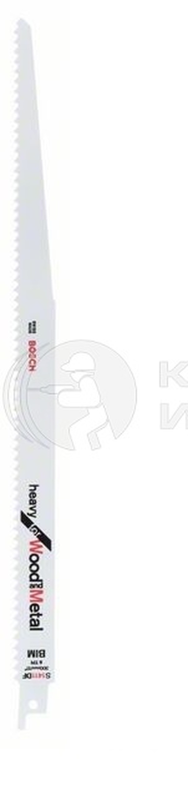 Полотно для сабельной пилы по дереву и металлу Bosch S1411DF DIY  2шт  2609256713