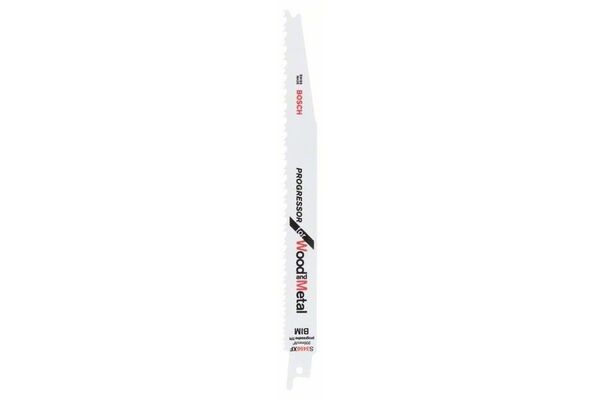 Полотно для сабельной пилы по дереву и металлу Bosch S3456XF DIY  2шт  2609256714