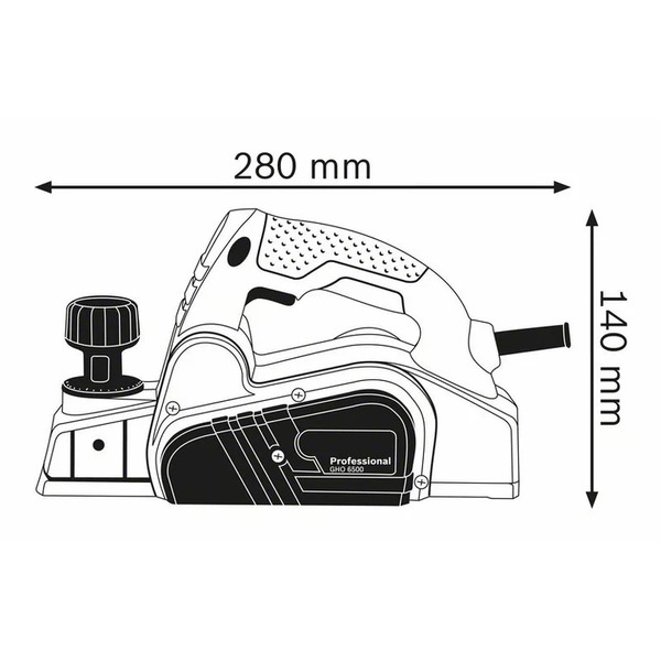 Bosch GHO 6500 0601596000