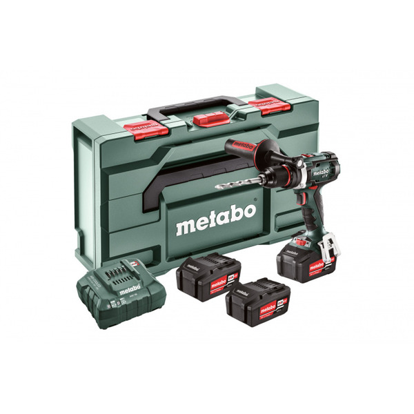 Аккумуляторная дрель-шуруповерт Metabo BS 18 LTX Impuls Set Metalock 602191960