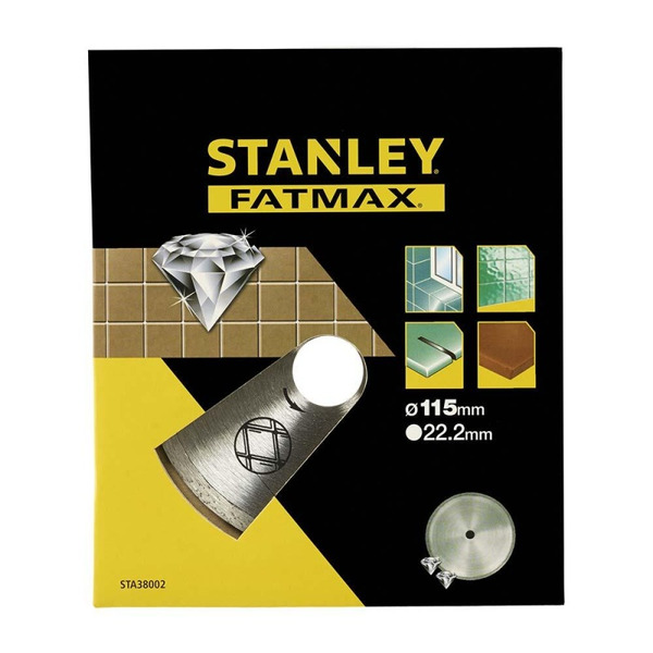 Диск алмазный Stanley 115*22.2 STA38002-XJ диск алмазный зубр 36652 115