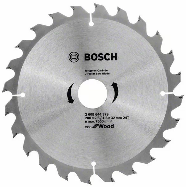 Диск пильный по дереву Bosch ECO 200*32-24T 2608644379