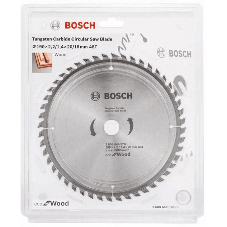 Диск пильный Bosch ECO WO 190*20/16*48T 2608644378
