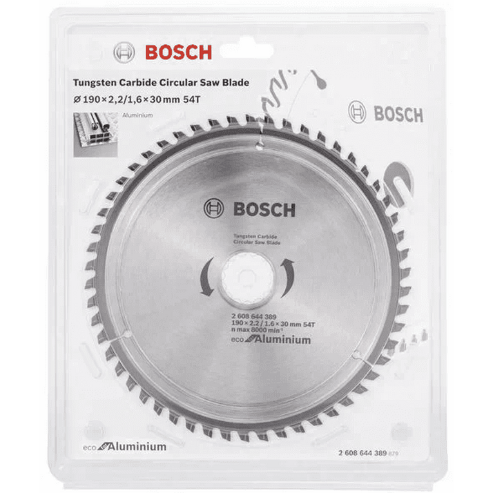 Диск пильный Bosch ECO Alu/Multi 190*30*54T 2608644389