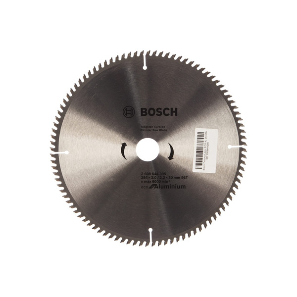 Диск пильный по алюминию Bosch ECO 254*30-96T 2608644395