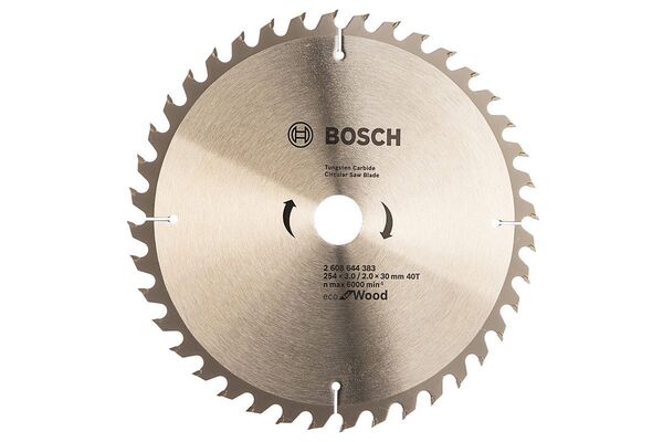 Диск пильный по дереву Bosch ECO 254*30-40T 2608644383