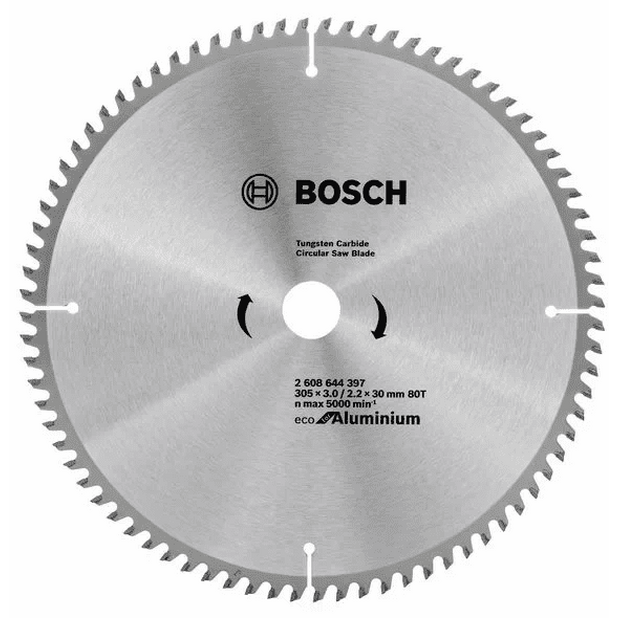 Диск пильный по алюминию Bosch ECO 305*30-80T 2608644397