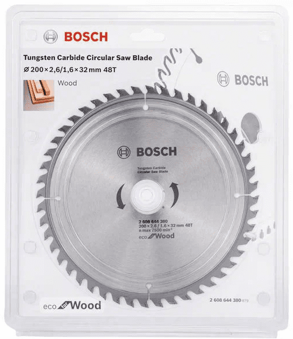 Диск пильный по дереву Bosch ECO 200*32-48T 2608644380