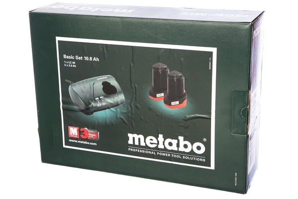 Аккумулятор Metabo Basic-Set 10.8 В 2x2.0 Ач + зу 685066000