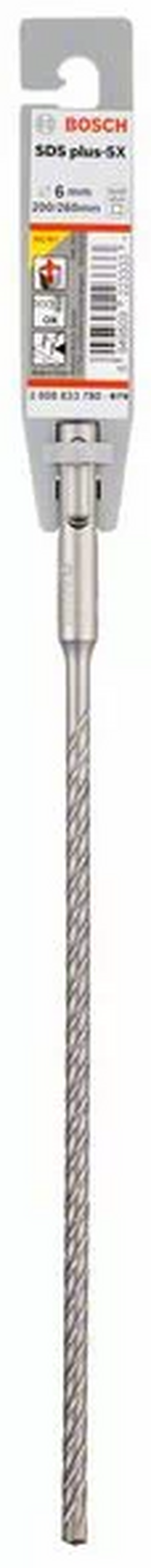 Бур Bosch SDS-plus-5X 6*200*260 2608833780