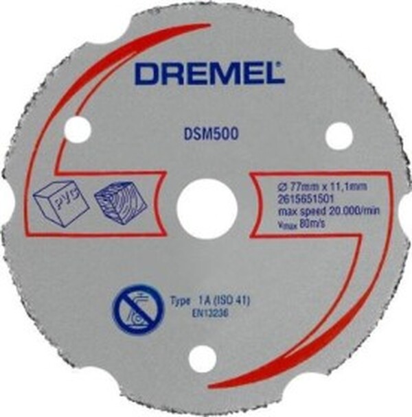 Диск отрезной карбидный Dremel (для пилы DSM20) 2615S500JA