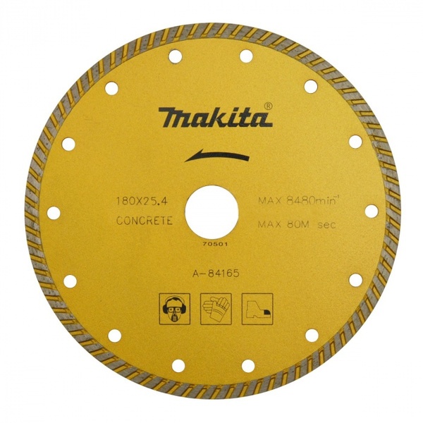 Диск алмазный Makita 180*25,4мм А-84165