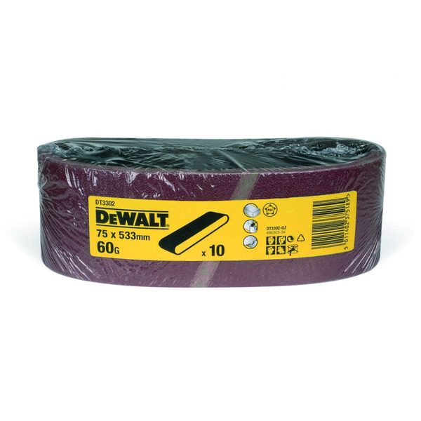 Лента шлифовальная DeWalt 75*533 60G DT3302-QZ