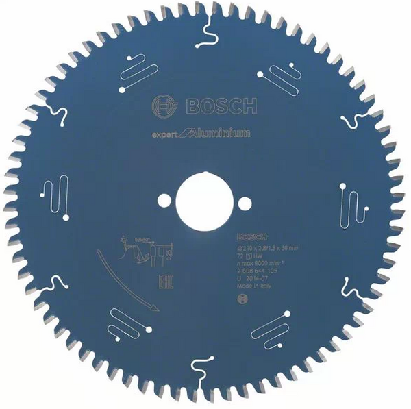 Диск пильный Bosch EXP AL 210*30*72T 2608644105
