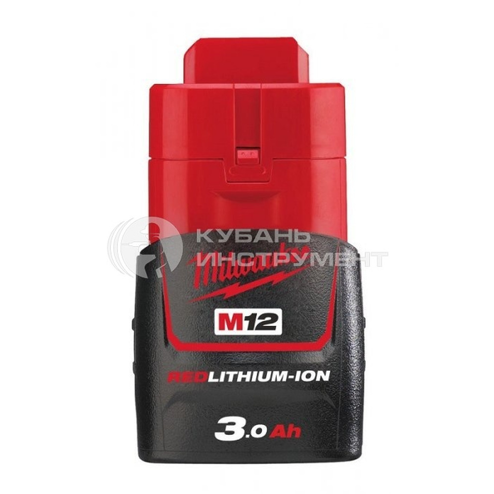 цена Аккумулятор Milwaukee M12 B3 3Ач Li-Ion 4932451388