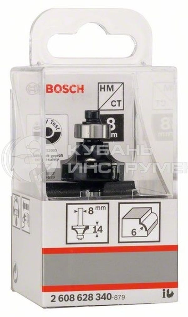 Фреза карнизная Bosch 8*24,7*53 2608628340