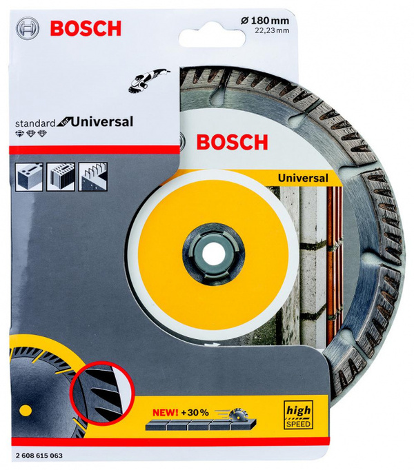 Диск алмазный Bosch Stf Universal 180-22,23 2608615063