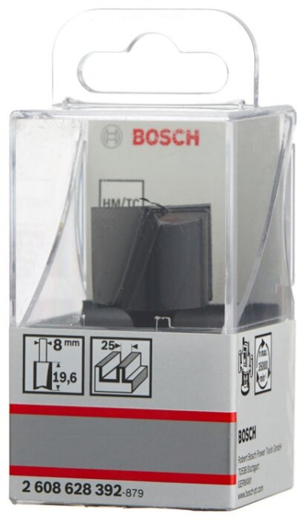 Фреза пазовая Bosch 8*25*51мм 2608628392