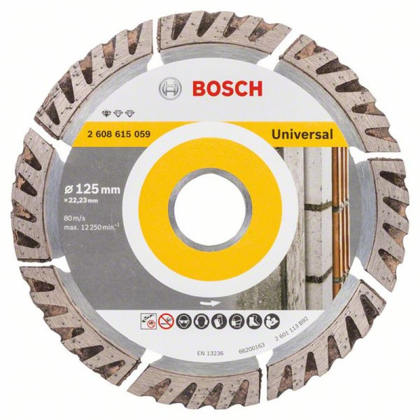 Круг алмазный отрезной Bosch Stf Universal 125-22.23 2608615059