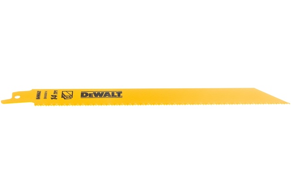 Полотно для сабельной пилы по металлу DeWalt S1122BF 203*1,8  5шт  DT2353-QZ