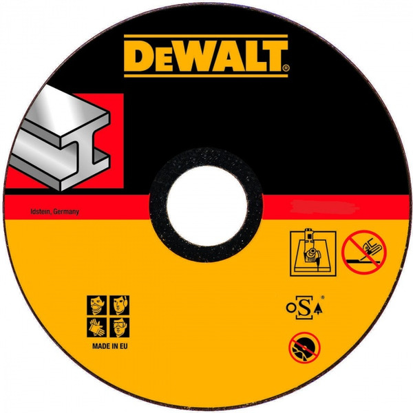Круг отрезной по металлу DeWalt Industrial 180*1,6*22,2мм DT42380Z-QZ