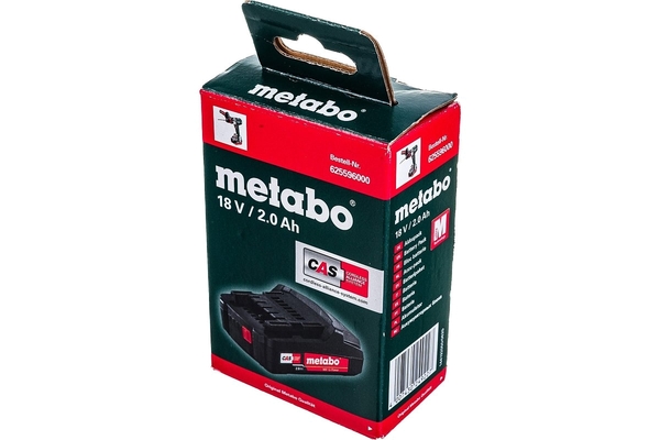 Аккумулятор Metabo Li-Power 18В 2.0Ач 625596000