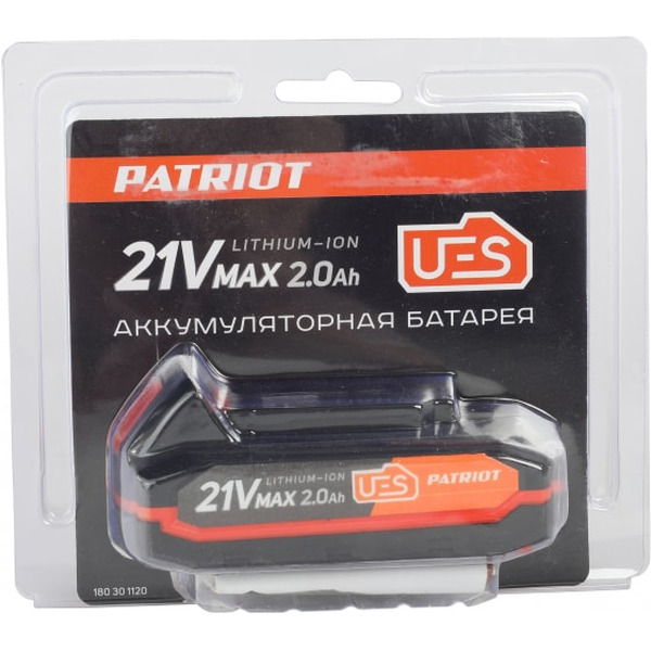 Аккумулятор Patriot PB BR 21V(Max) Li-ion 2,0Ач Pro UES 180301120