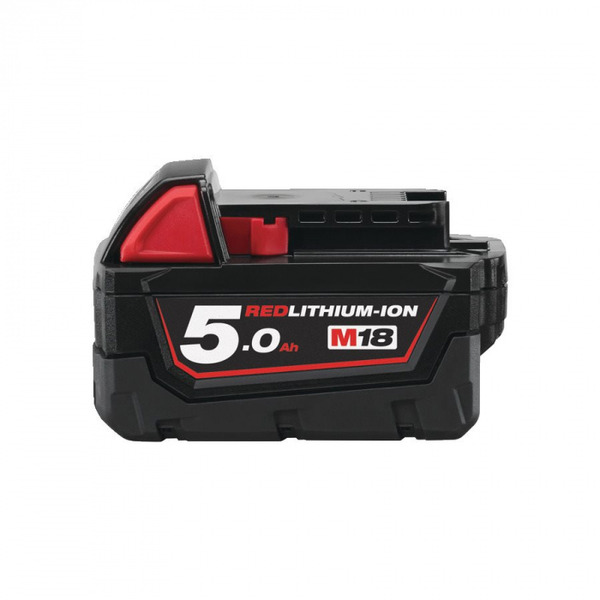 Аккумулятор Milwaukee M18 B5 5Ач Li-Ion 4932430483 аккумулятор ragex для электроинструмента ryobi p n p104 p103 rb18l40 1 5ач 18в li ion