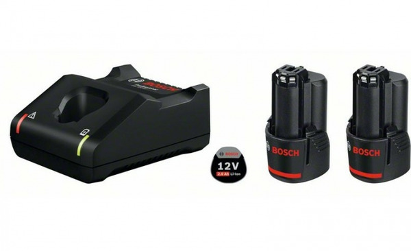 Аккумуляторный набор Bosch  2 акк. 12В 2.0 Ач + ЗУ GAL 12V-40  1600A019R8