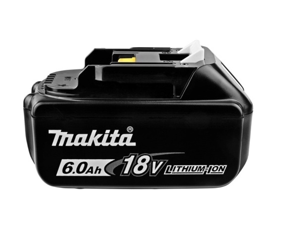 Аккумулятор Makita BL1860B LXT 18В 6Ач полиэт. 632F69-8 новый литий ионный аккумулятор bl1860b 18 в 6 0 ач lxt для электроинструмента makita bl1830 bl1850 bl1860