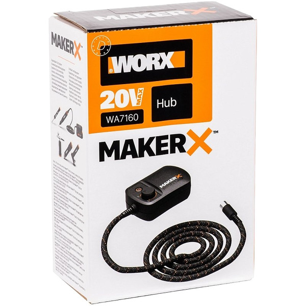 Адаптер WORX WA7160 20В для MAKER X без USB