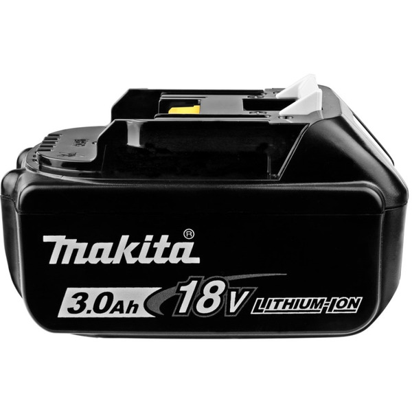Аккумулятор Makita BL1830B (LXT 18В, 3Ач, инд. заряда), полиэт 632M83-6