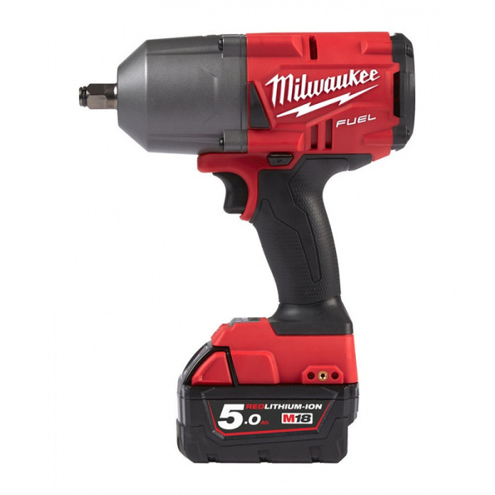 Аккумуляторный гайковерт Milwaukee M18 FHIWF12-502X FUEL Li-Ion5Ач 4933459696 гайковерт акк m18 fiw2p12 502x milwaukee