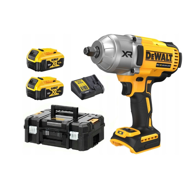 Аккумуляторный гайковерт DeWalt DCF900P2T-QW аккумуляторный гайковерт dewalt dcf892p2t qw