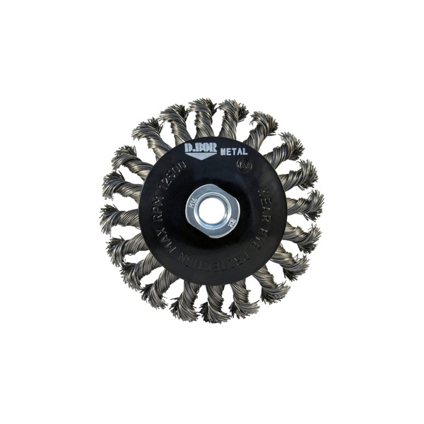 Щётка коническая d.Bor 115мм Metal Standard для УШМ D11-MS-115-M14-050