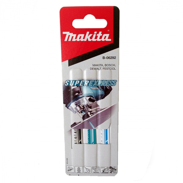 Пилки для лобзика Makita B-50; B-51; B-52 B-06292 пилки для лобзика makita b 22 а 85737